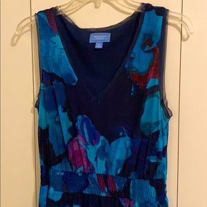 Watercolor Floral Maxi Dress